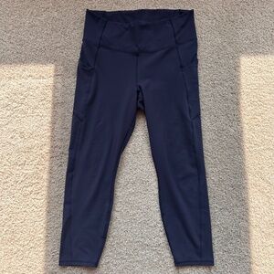 Oasis PureLuxe High-Waisted Legging 7/8 - Navy